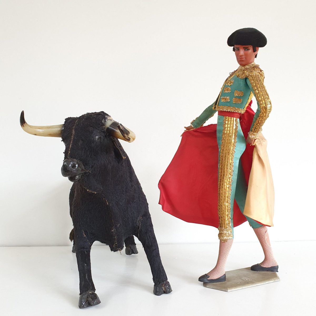 Torero with bull